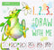 Drawing with Numbers, Learn How to Draw Animals Step by Step Birthday Gift for Preschoolers Age 3-6