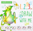 Drawing with Numbers, Learn How to Draw Animals Step by Step Birthday Gift for Preschoolers Age 3-6