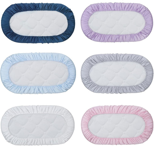TNNOKL Baby Crib Fitted Sheet Diaper Changing Mat Infant Removable Crib Bedding Protective Case Nursery Room Supply
