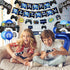 Video Game Party Decorations for 7th Birthday, HAPPY BIRTHDAY Banner, Balloons, Gaming Supplies