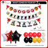 Karate Birthday Party Supplies, Martial Arts Decorations, Happy Birthday Banner, Black Belt Party Decorations