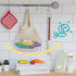 21 Set Teamson Kids Little Chef Frankfurt Piece Wooden Pull-Apart Produce Food with Fruits and Vegetables Plus Mesh