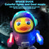 Dancing Electric Space Duck Toy for Toddlers with Lights and Sounds