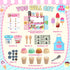 Set, Playset 3 4 5 6 7 8+ INNOCHEER Ice Cream Toy, Wooden Ice Cream Play Pretend Play Kitchen Toys, Ice Cream Toys