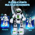 Programmable Robot Toys Gift for Kids: Remote Control Robot with Record Voice Music Dancing Gesture Control