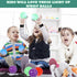 Wrist Balls on a String with Elastic Return Ball, Bulk Flashing Wristband Toys for Birthday Party Favors