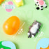24 JOYIN Pcs Easter Prefilled Eggs with Mochi Squishy Toys, Lovely Animal Stress Reliever Squishy Toy for Easter Theme