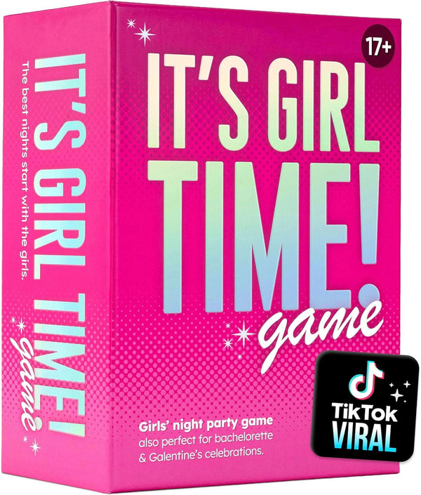 Its Girl Time - Girls Night Card Game for Bachelorette, Galentines or