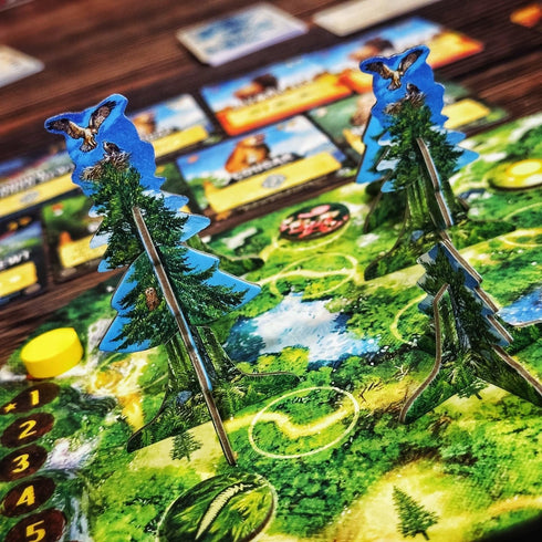 1 4 10+ Weird City Games Canopy Evergreen - Strategy Board Game - for to Players and Ages