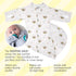 Woombie Baby Sleep Sack with Pacifier Holder - Soothing Comfort
