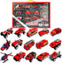 OTONOPI 15 Pack Fire Truck Toys Set, Fire Engine Emergency Vehicles, Die