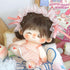 CALEMBOU Plush Doll, 20cm Cute Cotton Doll with Skeleton, Kawaii Anime Plushies Gift with Doll Clothes