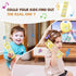 3 50+ 6-18 FLAMDYNO Baby Remote Control Toy with Cat Silicone Teether Cover - Language Learning Toy