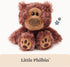 Philbin 1 7 GUND Teddy Bear, Little Stuffed Animals, Classic Plush Toys for Ages and Up, Chocolate Brown