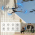 PLEGBLE 4K Drone with Camera for Kids Adults, Brushless Motor Mini Foldable RC Drones with Propeller Guards