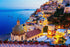 Dreamy Positano - 1000 Piece Jigsaw Puzzle - Signature Collection Twilight Sea Sight Large Puzzle for Adults Teens