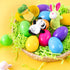 36 JOYIN Pcs Pre-Filled Easter Eggs Filled with Animal Finger Puppets for Kids Toddlers Easter Egg Hunt, Basket
