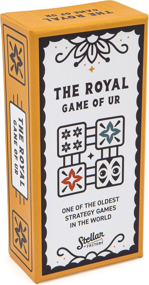Stellar Factory The Royal Game of UR, Compact and Travel-Friendly, One of the Oldest Strategy Games