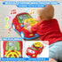1 2-in-1 12-18 1-2, Toys for Year Old Boy Gifts - Toddler Push Car & Musical Racing Adventure Steering Wheel Driving