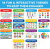 3 3 Montessori Preschool Busy Book for Toddlers Ages and Up - Preassembled - Preschool Learning Activities Montessori