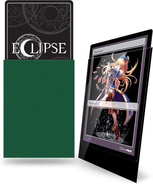 Ultra Pro E-15629 Eclipse Gloss Small Sleeves - 60 Pack in Forest Green