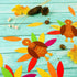 Gejoy 56 Pieces Thanksgiving Turkey Craft Kits DIY for School Activities Decoration Supplies, Makes Up to 8 Turkeys