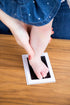 Clean-Touch Babyprint Ink Pad, No Touch Keepsake Ink Pad for Baby Handprint or Footprint, Black Ink