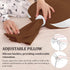 TADO MUSLIN Pregnancy Pillow for Pregnant Women - Adjustable Full Body Maternity Pillow for Sleeping - Support
