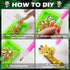 Labeol Arts and Crafts for Kids Ages 8-12, Create Your Own GEM Keychains, 5D Diamond Art Kits