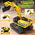 Jumlys 5, 6, 7, 8, 9, 10, 11, 12 2 1 Sets, 344 STEM Building Toy for Kids Boys Girls Age Years Old, in Excavator Robot