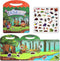 Insect Sticker Books for Toddlers, Reusable Jelly Bug Sticker Activity Book for Ages 2-5, Travel Quiet Toys