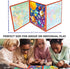 QUOKKA Magnetic Puzzles for Kids 4-6, 36 Pcs Travel Games for Ages 3-5, Learning Magnet Gift for Road Trip