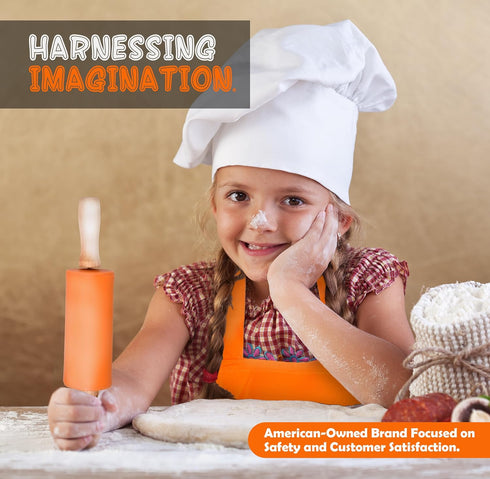 Set 31 Set 6+, PERLLI Kids Real Cooking for Cooking and Baking Pc. Gift for Junior Chef with Real Utensils, Case & Safe