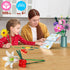 Set, 699 Flowers Bouquet Building Flower Botanical Collection Building Toys, Home & Office Creative Decoration