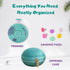 Wonderbug Trimmer 6 Electric Baby Nail & Baby Nail File, Safe and Quiet Baby Nail Clippers with Grinding Heads, Baby