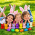 24 Pack Prefilled Easter Eggs with Bunny Mochi Squishy Toys, Filled Easter Eggs for Kids, Easter Basket Stuffers
