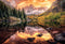 Buffalo Games - Joshua Snow - Maroon Lake Reflections - 2000 Piece Jigsaw Puzzle for Adults - Finished Puzzle Size is