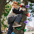 12 6 TOPNEW Ninja Tree Climbing Holds for Kids Climber, Adult Climbing Rocks with Ratchet Straps for Outdoor Ninja