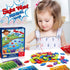 SpringFlower Wooden Magnetic Sight Word Fishing Game - Educational Toy for 3-6 Year Old Kids, Boys & Girls, Homeschool