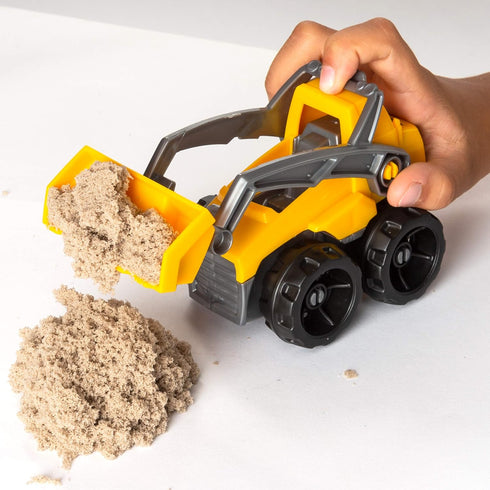 Kinetic Sand Dig & Demolish Playset, 1lb with Toy Truck, Sensory Toys for Kids Ages 3 and Up