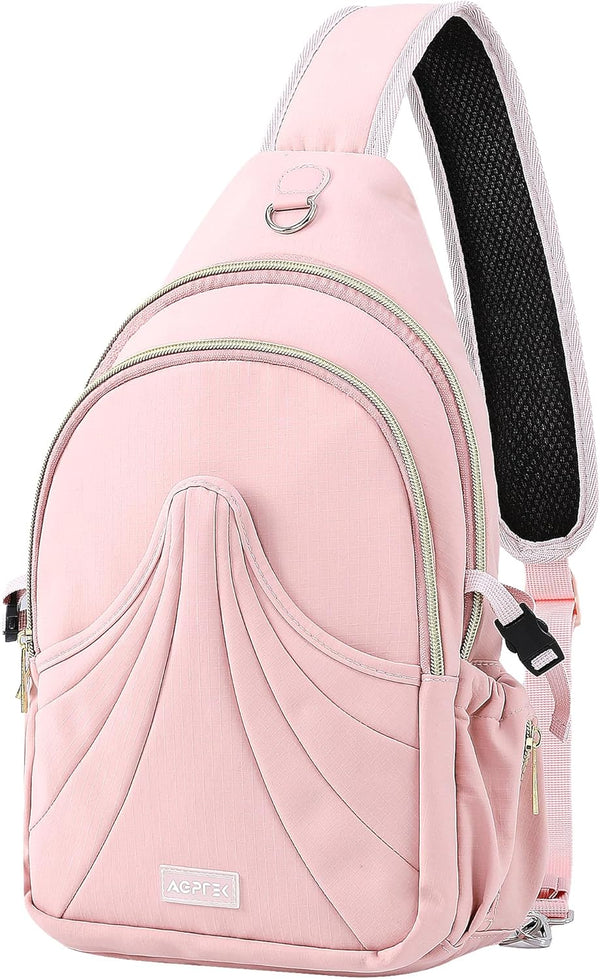 AGPTEK GPTEK Diaper Sling Bag, Small Crossbody Bags for Mom with Insulted