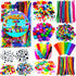 GoodyKing Arts and Crafts Supplies, 1170Pcs+ Craft Art Supply Kit for Kids Age 4-9, All in One