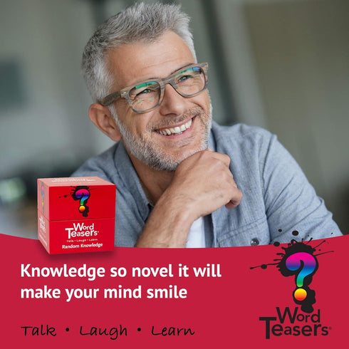 Random Knowledge Trivia Cards - Fun Trivia Game for Family, Kids, Parties & Travel with 150 Questions