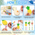 JellyArch 30 Pack Summer Summer Wind Chime Making Kit for Adults Make Your Own Wind Chime Beach Wooden Ornaments