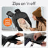 Baby Uma Stroller Gloves Hand Muff - Supersoft Fleece-Lined Faux-Leather Stroller Mittens, Water-Resistant & Universal