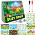 Montessori Dinosaur Themes Busy Book for Toddlers, Educational Learning Toys for 3-5 Year Olds, Birthday Gifts