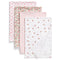 Delta Children 100% Cotton Flannel Baby Receiving Blankets for Girls and Boys