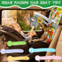 Car Seat Toys for Baby 6 to 12 Months, Musical Pedal Piano, Baby Travel Toys with Mirror and Squeaky Animal Toys