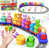 Train Set for Toddlers 2-4, Electric Toy Train with Farm Animals &