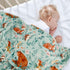 TANOFAR Minky Baby Blankets, Soft Toddler Receiving Blanket, Double Layer, 30 x 40 Inch, Woodland Animals